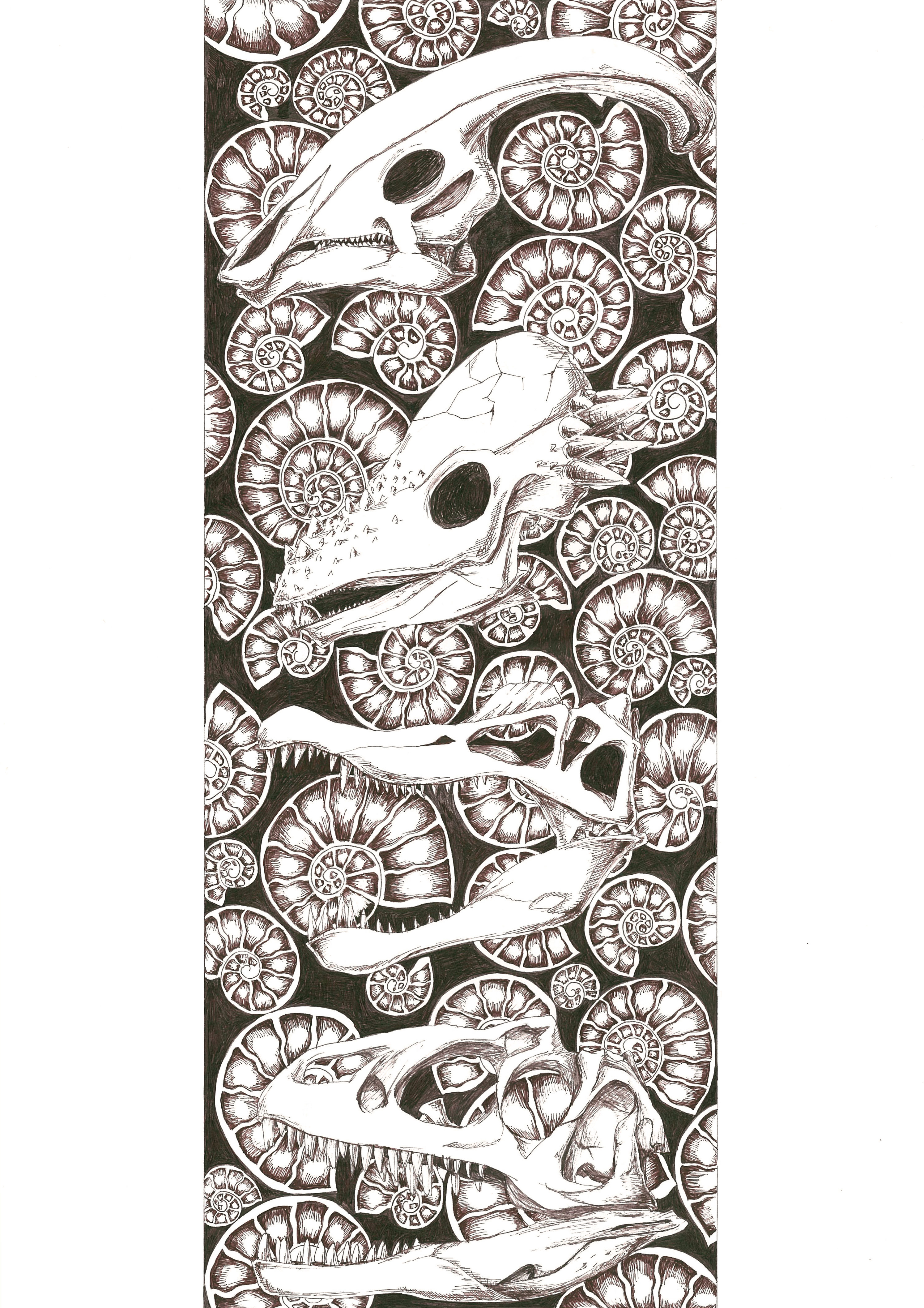 dinasoursののイラストレーション
